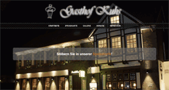 Desktop Screenshot of gasthof-kuhs.de