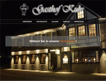 Tablet Screenshot of gasthof-kuhs.de
